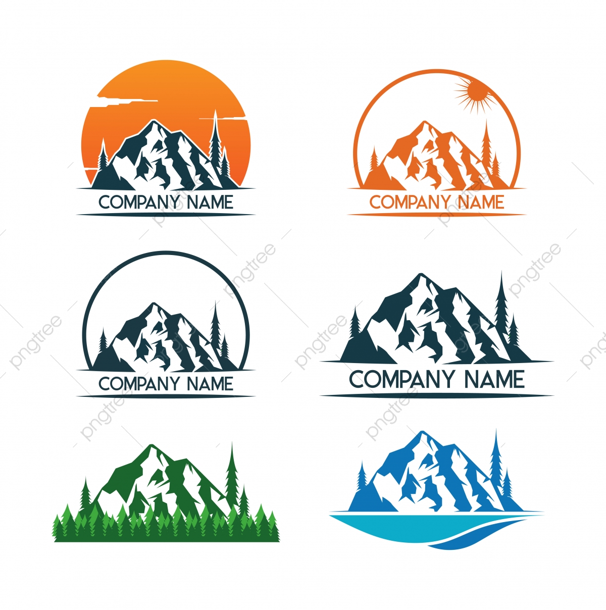 List 105+ Wallpaper Logo With 3 Blue Mountains And Red Circle Sharp