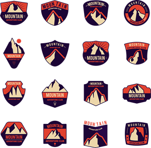 300x294 Mountain Logo Vector