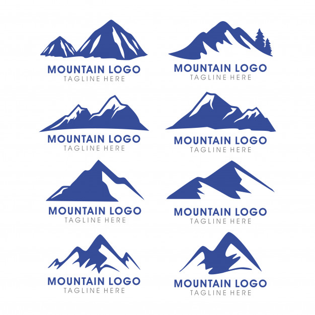 626x626 Mountain Logo Collection Vector Premium Download