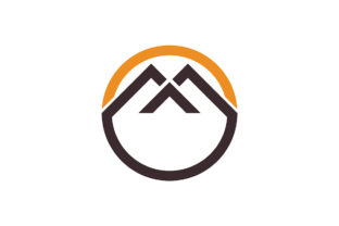 312x208 Mountain Logo Vector Graphic