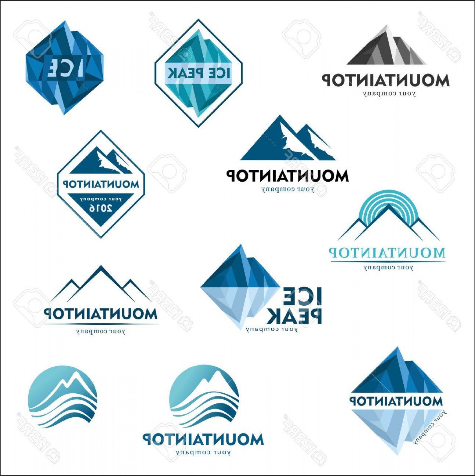 1558x1560 Photostock Vector Mountain Logo Vector Logo Design For Ski Sports
