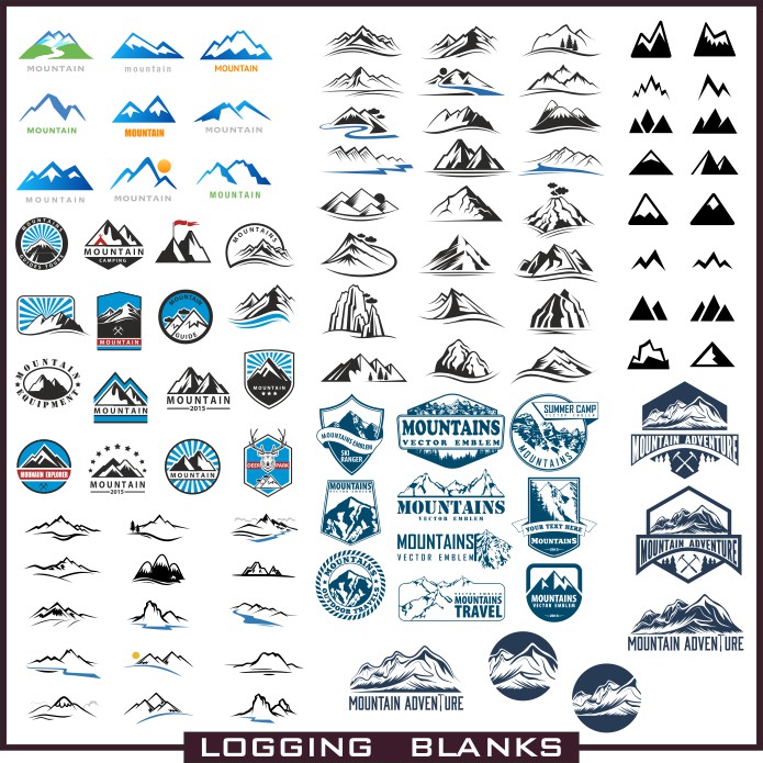 Mountain Logo Vector at Vectorified.com | Collection of Mountain Logo ...