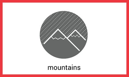 449x270 Mountain Peaks Contour Outline Vector Stock Vectors