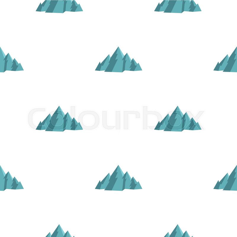 800x800 Mountain Pattern Seamless Background Stock Vector Colourbox