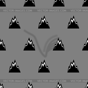 300x300 Mountain Pattern Seamless Rocks Background Black