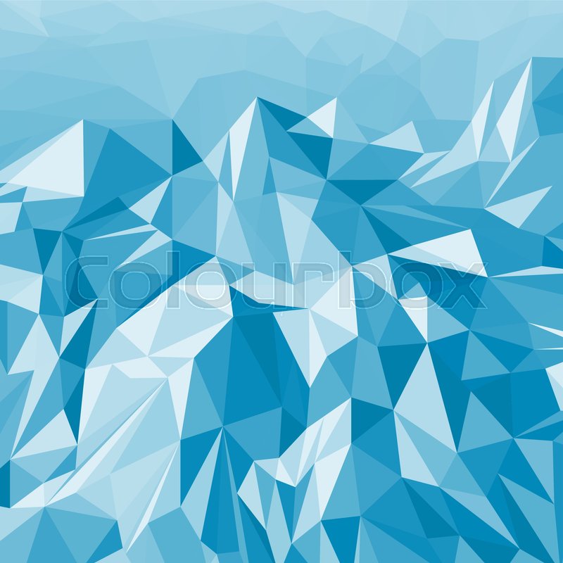 800x800 Abstract Mountain Landscape Background Stock Vector Colourbox