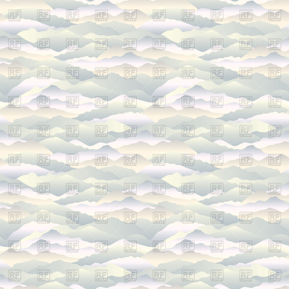 1200x1200 Abstract Wave Seamless Pattern Mountain Skyline Background