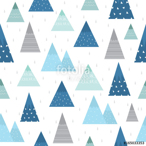 500x500 Cute Mountain Pattern Stock Image And Royalty Free Vector