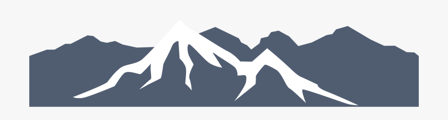 920x248 Mountain Png Vector