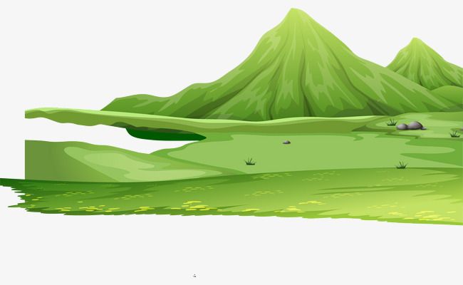 650x400 Vector Hand Painted Mountain Pattama Pon