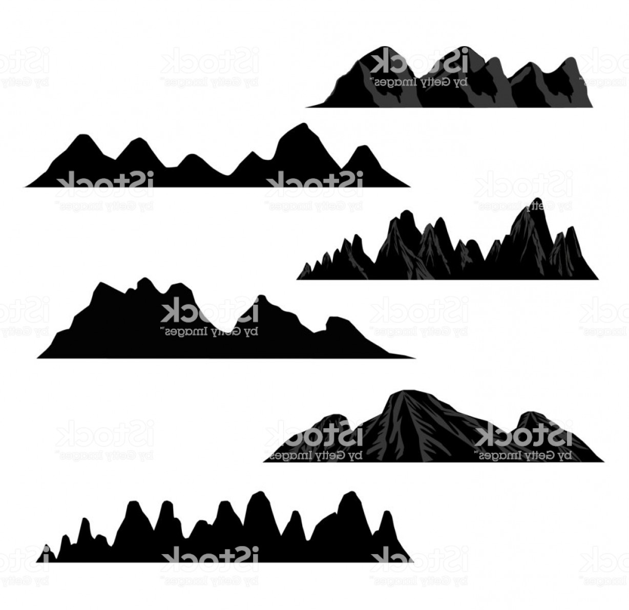 1228x1191 Mountain Range Silhouette Vector Boozeworthy