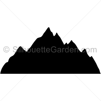 336x334 Unique Mountain Silhouette Clip Art