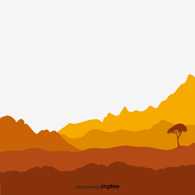 640x640 Silhouette Yellow Mountains, Silhouette, Mountain, Mountain Range