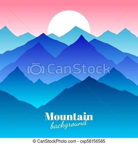 450x470 Abstract Mountain Art Nature Abstract Mountain Landscape