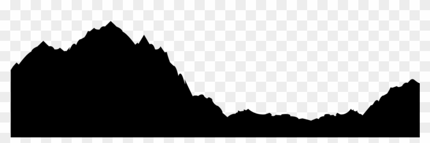 840x280 Mountain Silhouette Vector Free