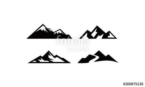 Mountain Silhouette Vector At Vectorified.com 