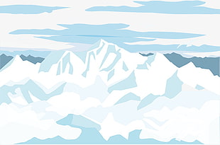 310x205 Snow Mountain Sunrise Vector Free Graphics Uihere