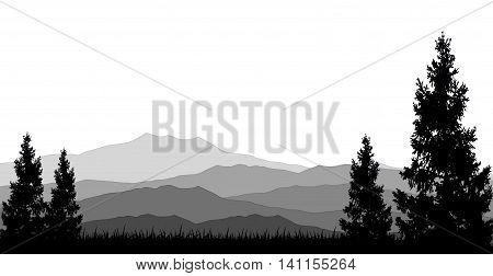 450x252 Huge Collection Of 'mountain Tree Silhouette' Download More Than