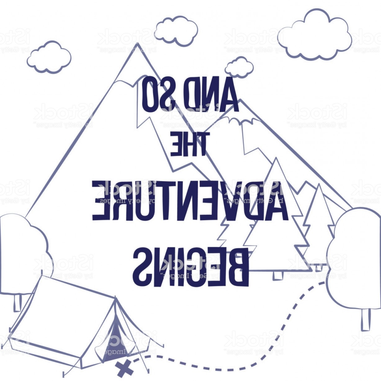 1228x1228 Mountain Tree Line Silhouette Vector Catchsplace