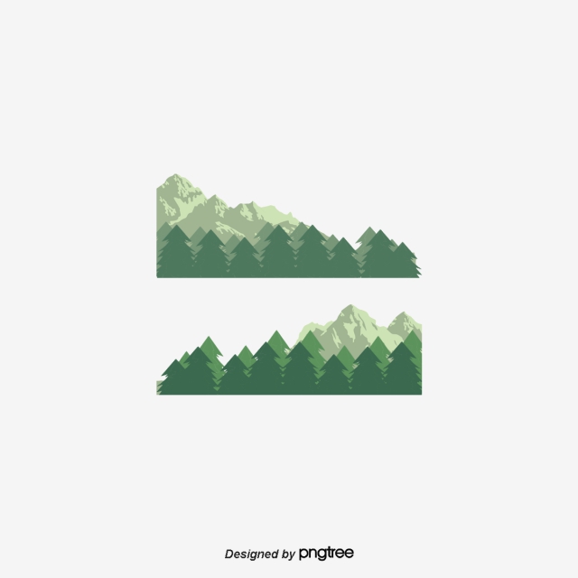 640x640 Vector Mountains, Pine, Trees, Mountain Png And Vector
