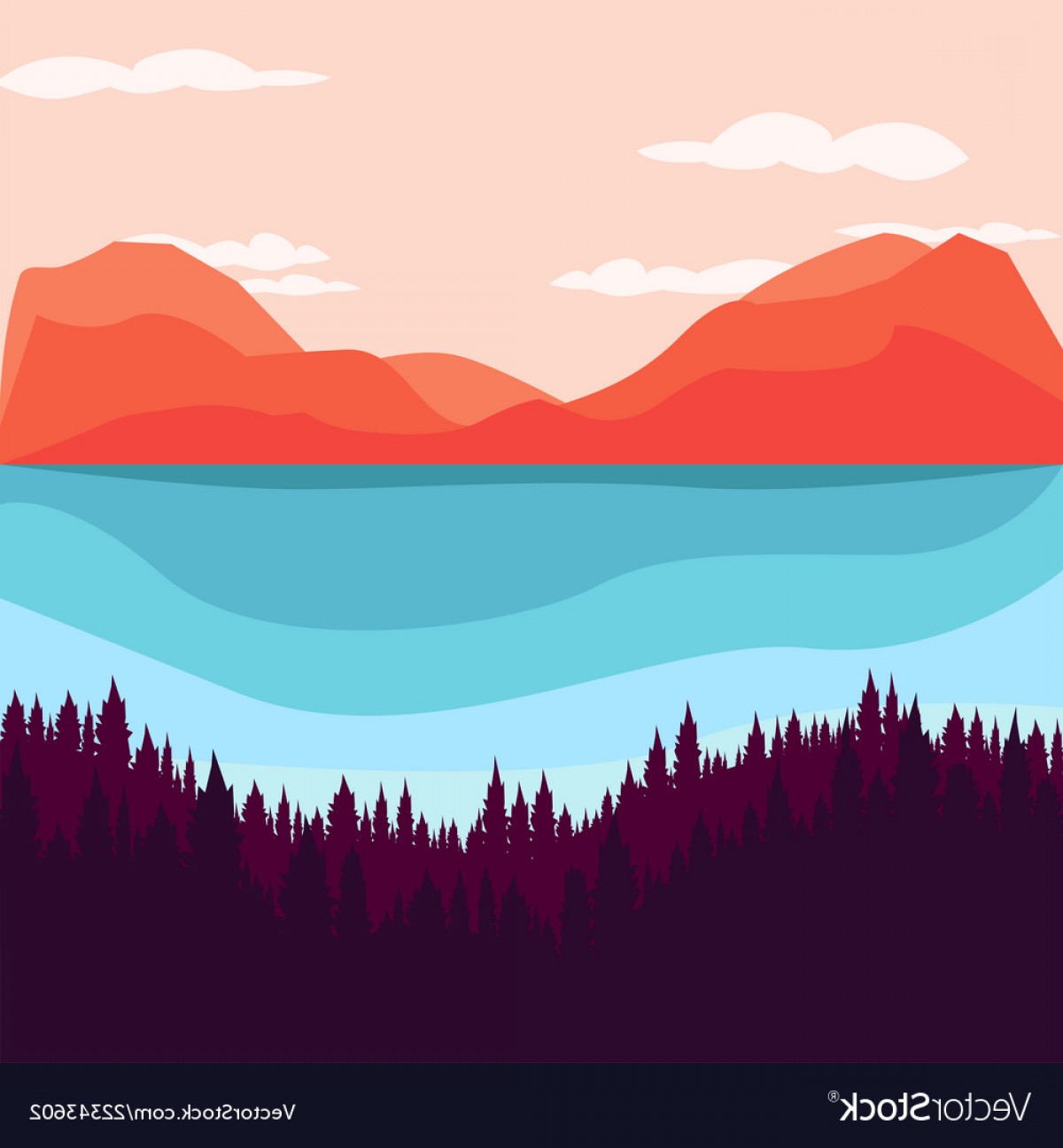 1200x1296 Flat Design Background Mountain Vector Cultracing
