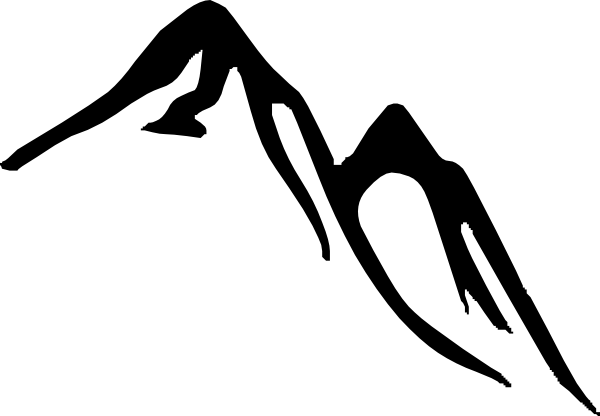 Mountain Clip Art 600x416 Mountain Clip Art