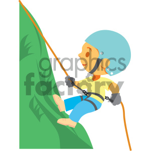 Boy Climbing A Mountain Vector Illustration Clipart Royalty Free 300x300 Boy Climbing A Mountain Vector Illustration Clipart Royalty Free