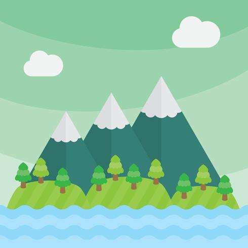 Mountain Free Vector Art 490x490 Mountain Free Vector Art