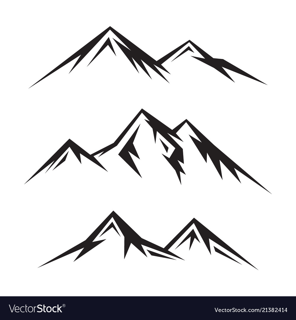 1000x1080 Mountain Vector Free Mountain Vector Transparent Images