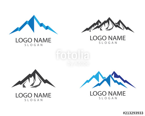 500x400 Mountain Vector Icon Stock Image And Royalty Free Vector