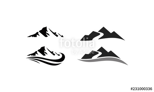 500x300 Package Of Mountain Vector Stock Image And Royalty Free Vector