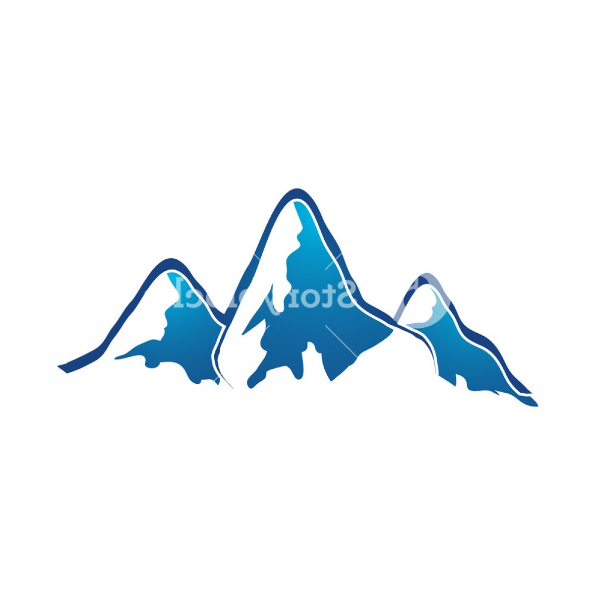 Mountain Vector Image at Vectorified.com | Collection of Mountain ...