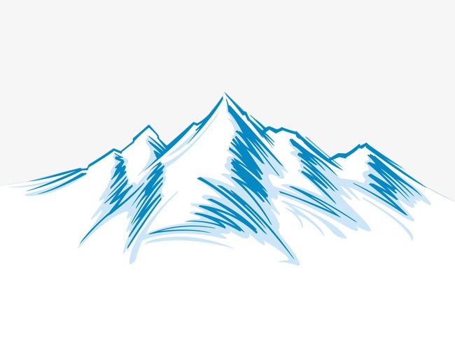 650x492 Snow Mountain Clipart