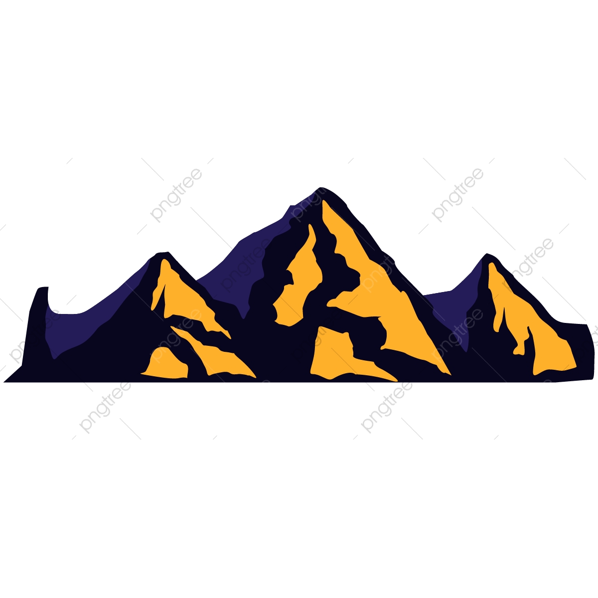 1200x1200 Mountains Vector, Sticker, Shape Png And Vector With Transparent