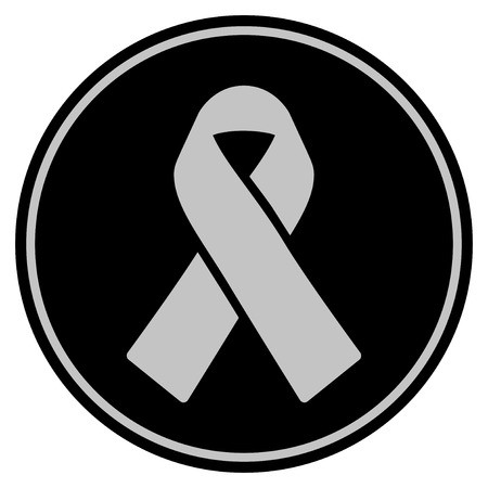 450x450 Mourning Ribbon Black Con Vector Style Is A Flat Coin