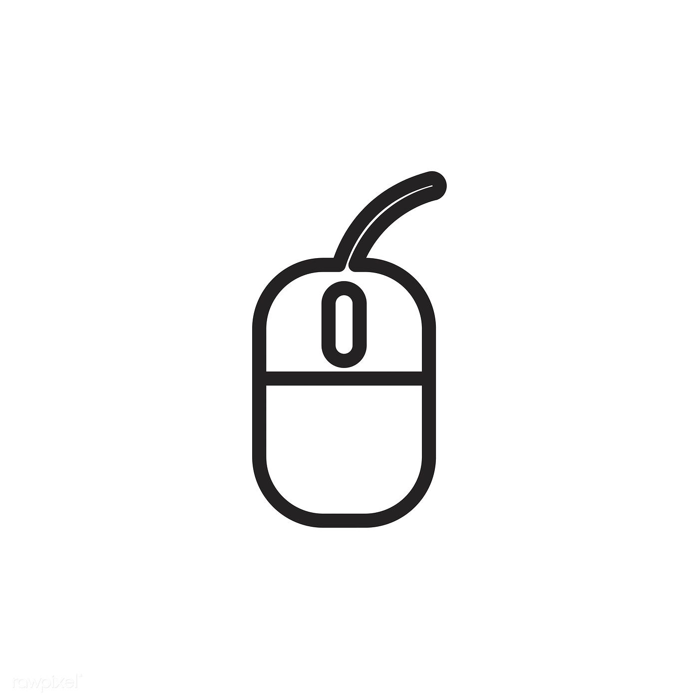 Mouse Icon Vector at Vectorified.com | Collection of Mouse Icon Vector ...