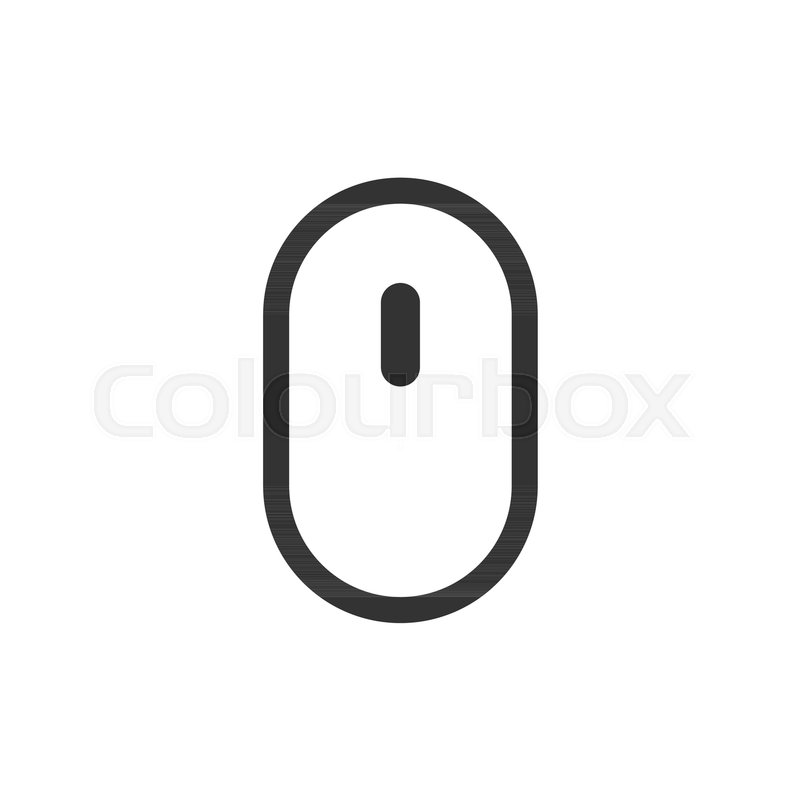 800x800 Computer Mouse Icon Vector Stock Vector Colourbox