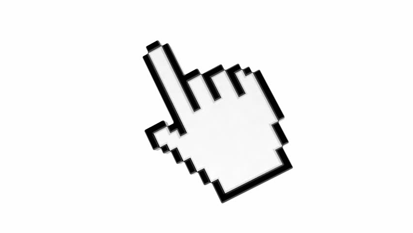 Mouse Pointer Hand Icon 852x480 Mouse Pointer Hand Icon