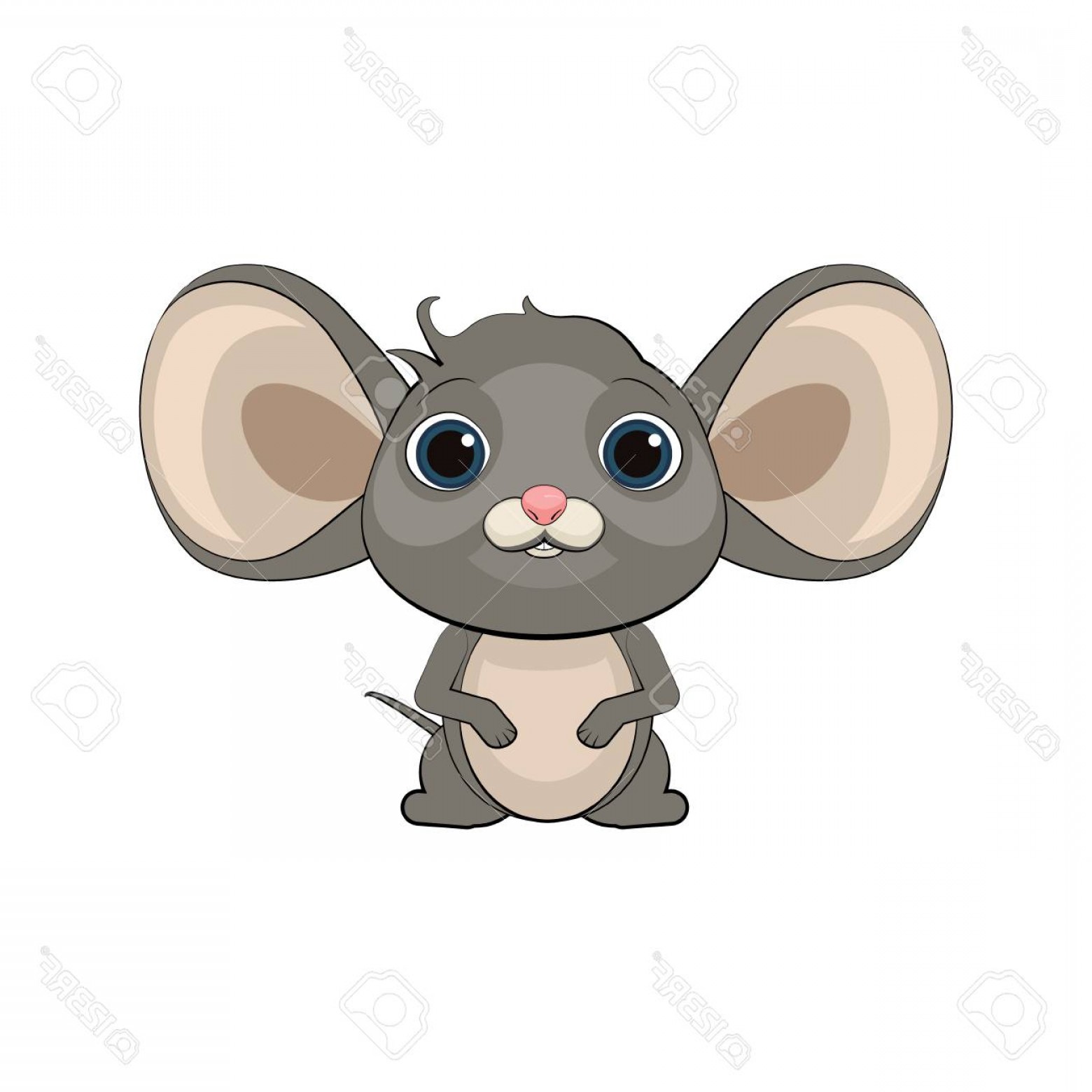 1560x1560 Photostock Vector Cute Cartoon Mouse Vector Illustration Soidergi