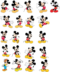 249x300 Mickey Mouse Logo Vectors Free Download