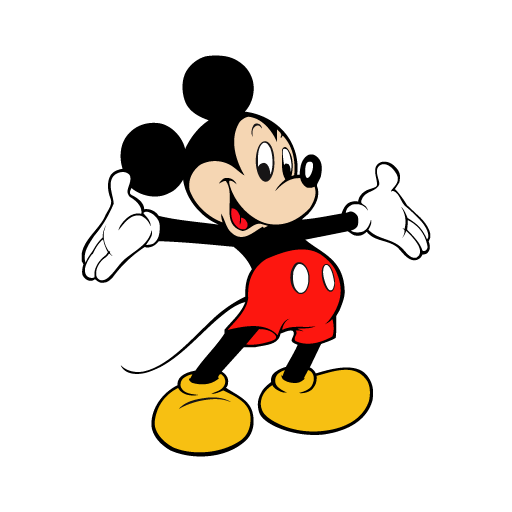 512x512 Mickey Mouse Vector