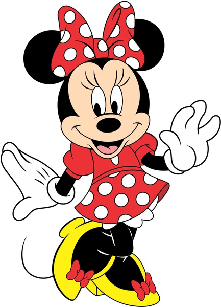 433x600 Red Minnie Mouse Free Vector In Encapsulated Postscript