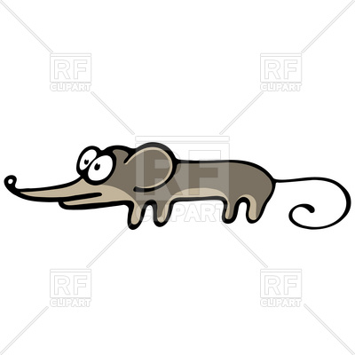 400x400 Funny Cartoon Mouse Vector Image Of Plants And Animals Dvarg