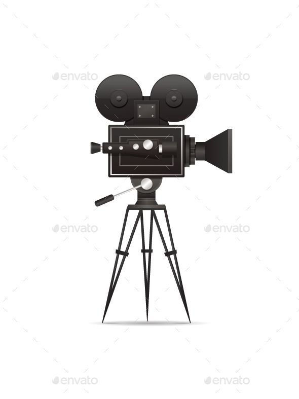 Movie Camera Vector at Vectorified.com | Collection of Movie Camera ...