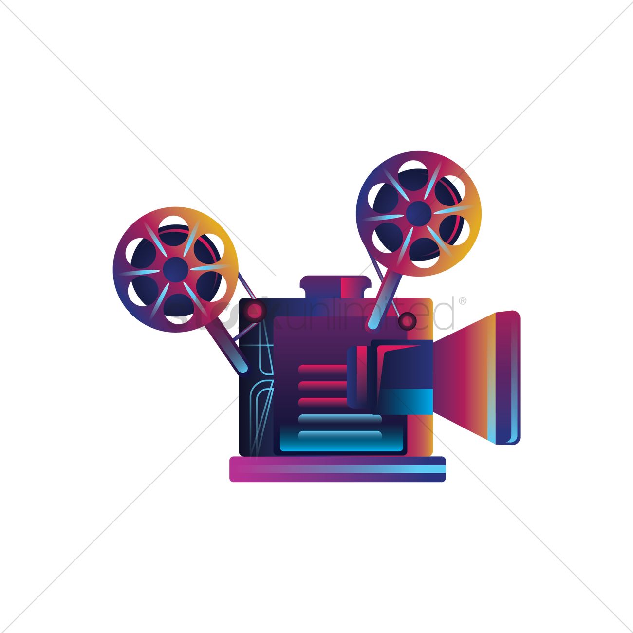 1300x1300 Film Camera Vector Image