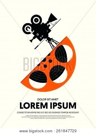 337x470 Movie Film Template Movie Film Poster Vector Photo Free Trial