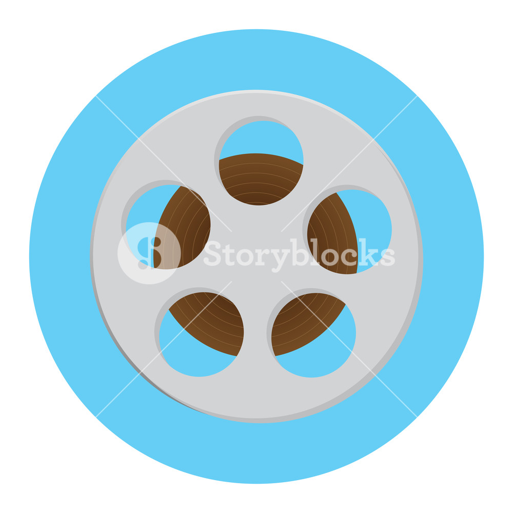1000x1000 Reel Of Film Icon Film Strip And Movie Reel, Film Roll And Film