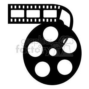 300x300 Black And White Film Reel Clipart Royalty Free Gif, Png