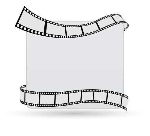 Movie Film With Paper Background Vector Free Download 500x454 Movie Film With Paper Background Vector Free Download
