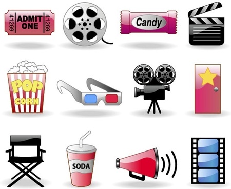 450x368 Movie Free Vector Download